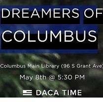 Words Dreamers of Columbus and details of event