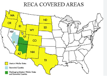 RECA map