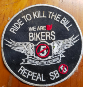 Ride to Kill the Bill patch