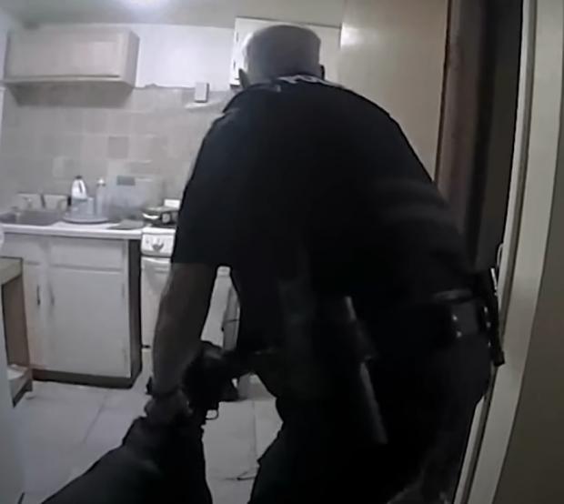 Police bodycam footage