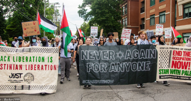 Gaza war protest