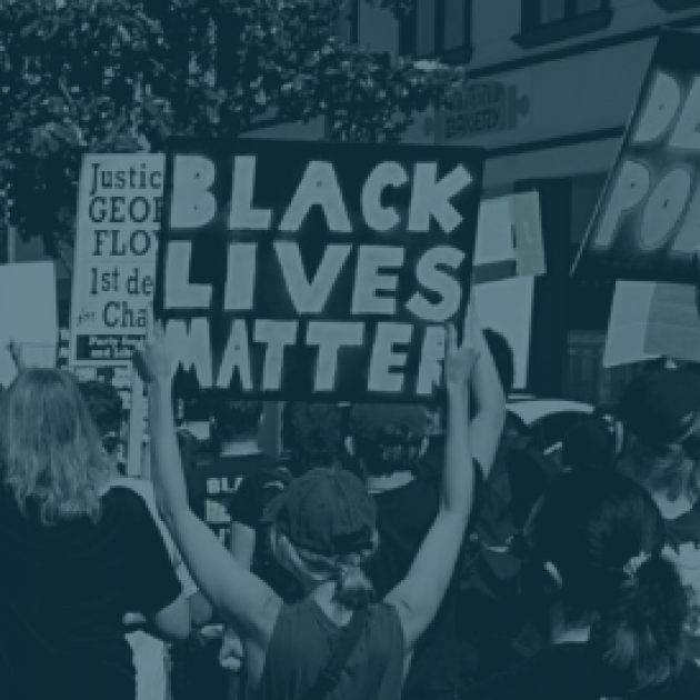 Black Lives Matter sign