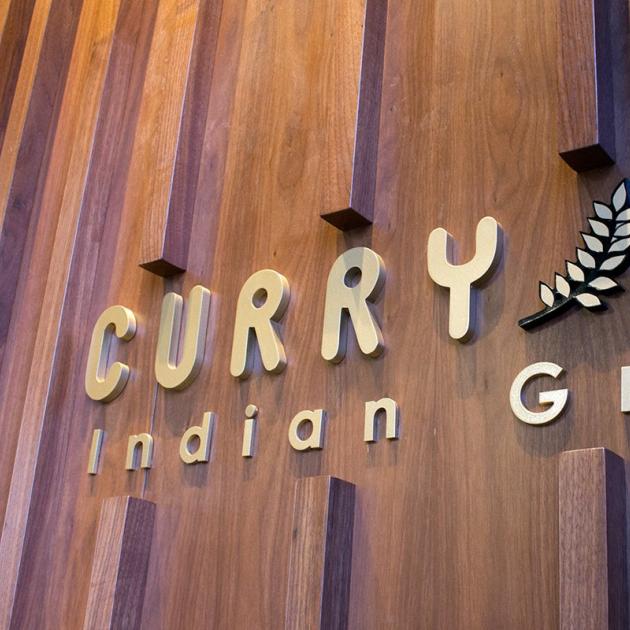 Curry Up sign