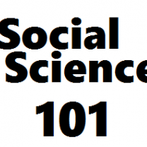 The words Social Science 101
