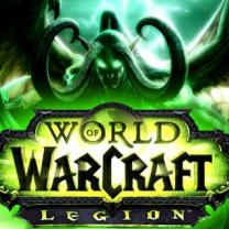 World of Warcraft Legion logo with demon