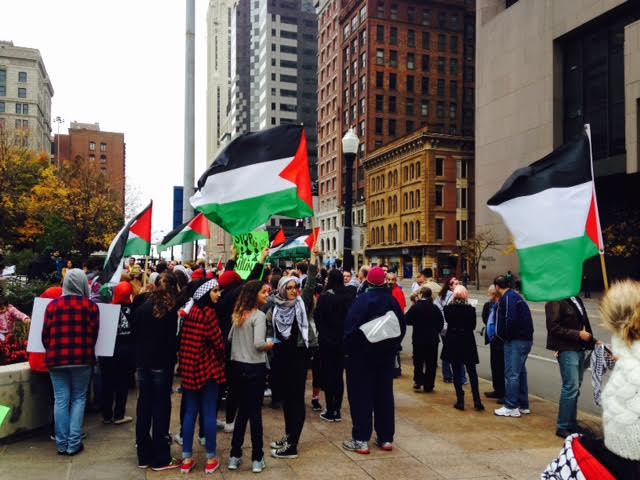 Palestinian Solidarty rally | ColumbusFreePress.com