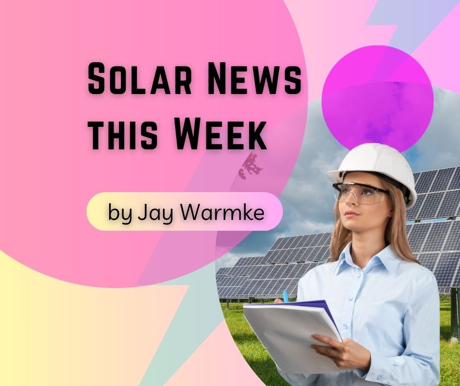 Solar News This Week-January 18, 2026