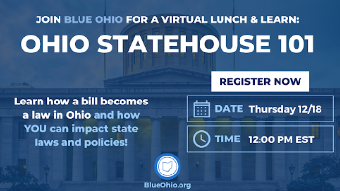 Blue Ohio Statehouse Lunch + Learn!