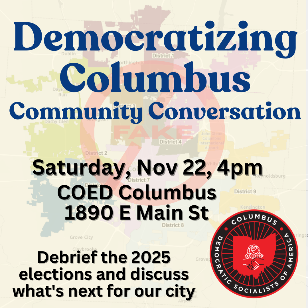 Community Conversation about Columbus City Council Districts
