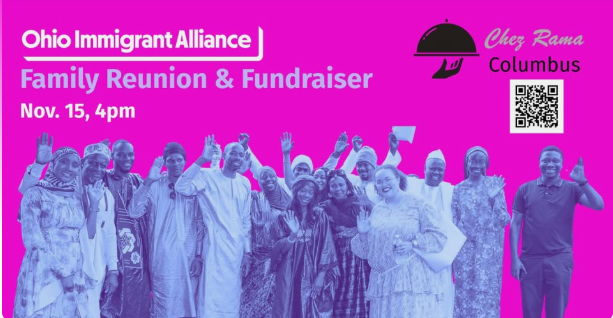 Ohio Immigrant Alliance family reunion in Columbus with special guest Ayman Soliman