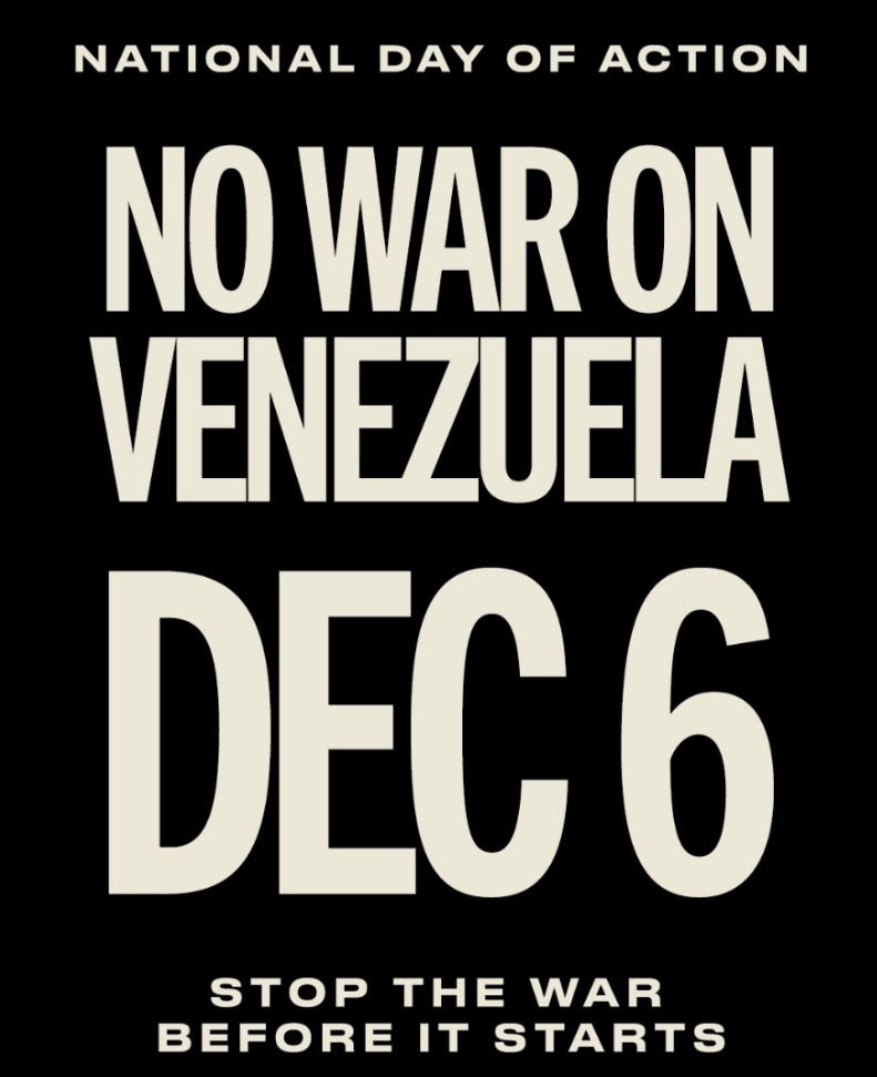 Hands off Venezuela - Two rallies Saturday December 6