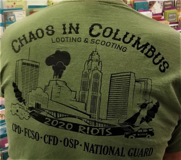 Chaos in Columbus T shirt
