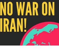 No war on Iran and a world