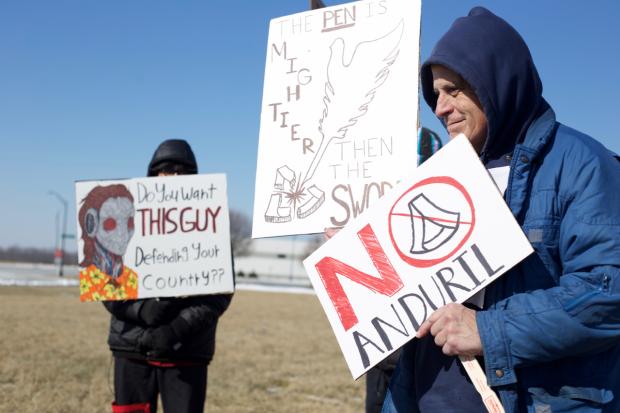 People protesting