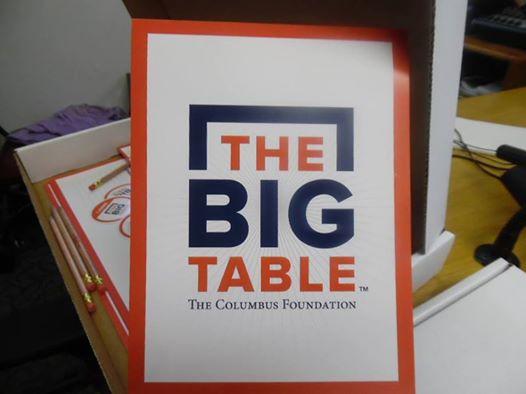 The words The Big Table 