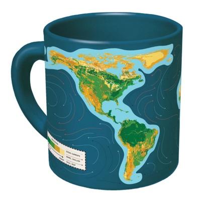 Mug with the earth on it