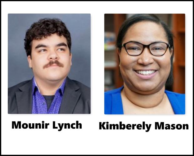 Mounir Lynch and Kimberly Mason