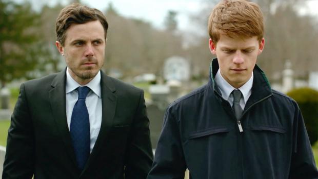 Lee Chandler (Casey Affleck, left) has a difficult relationship with nephew Patrick (Lucas Hedges) in Manchester by the Sea.