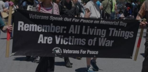Banner in a rally