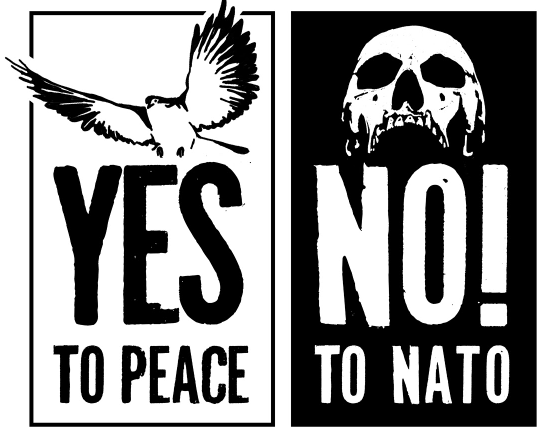 Yes to peace - No to war