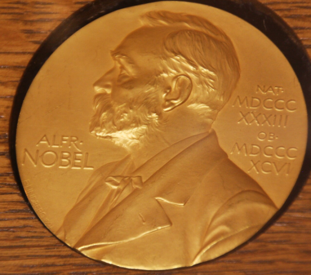 Nobel peace prize medal