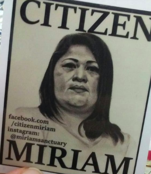Miriam Vargas and words Citizen Miriam