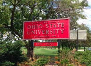 Ohio State University sign