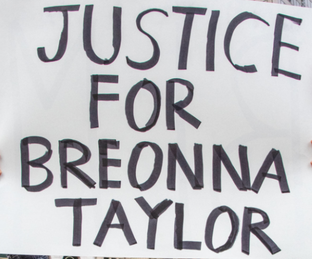 Justice for Breonna Taylor sign