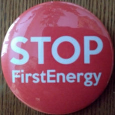Button that says STOP First Energy