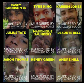 Faces of those killed by Columbus police