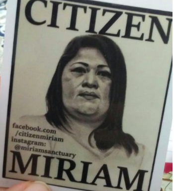 Miriam Vargas and words Citizen Miriam