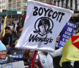 Boycott Wendy's sign