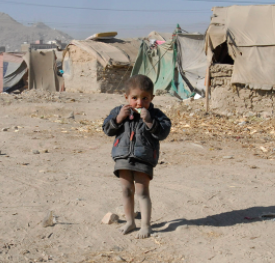 Young Afghan boy