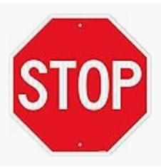 Stop sign