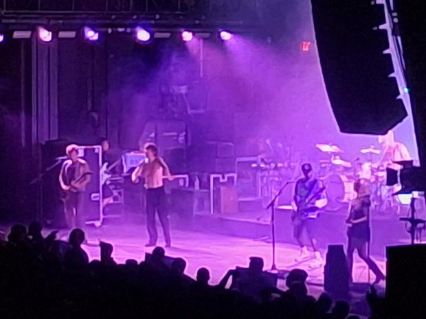 Turnstile on stage