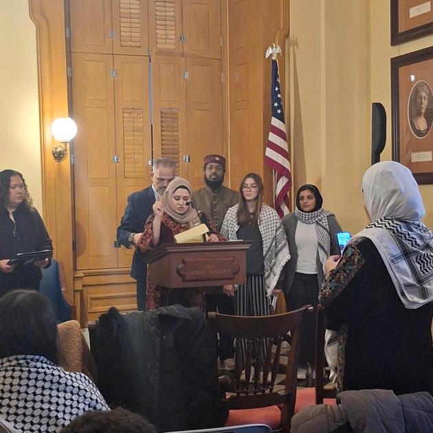 People testifying at Statehouse