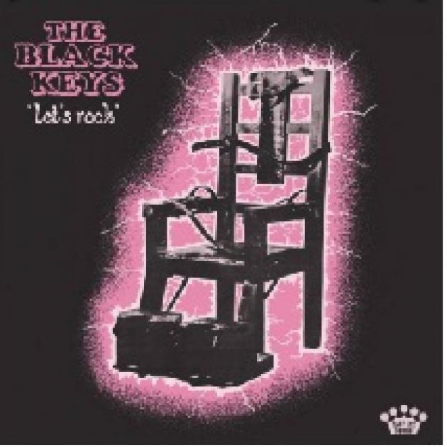 Electric chair on cover of Black Keys album