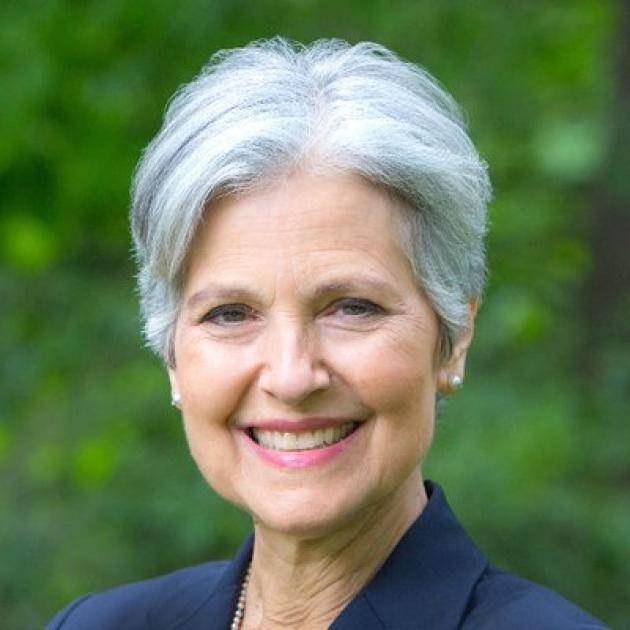 Gray haired woman smiling