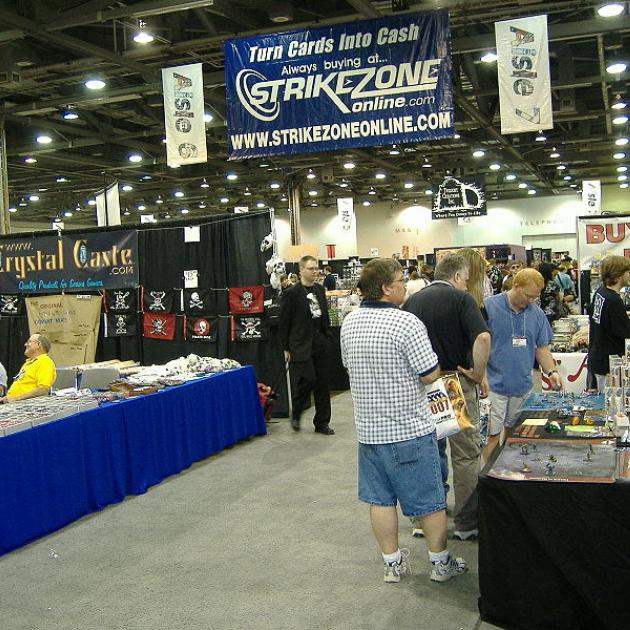 Origins exhibitor hall