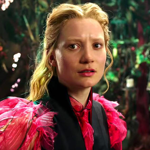 Mia Wasikowska as Alice in Alice Through the Looking Glass
