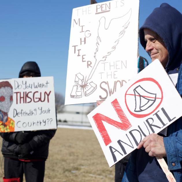 People protesting