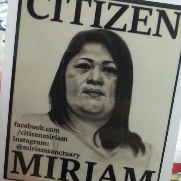 Picture of Miriam Vargas and words Citizen Miriam