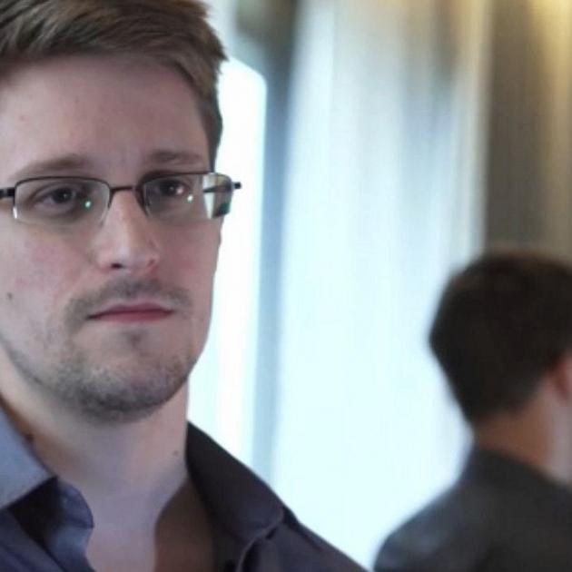 Edward Snowden in Citizenfour (Praxis Films)