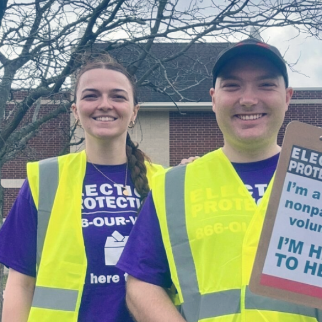 Two election rights activists