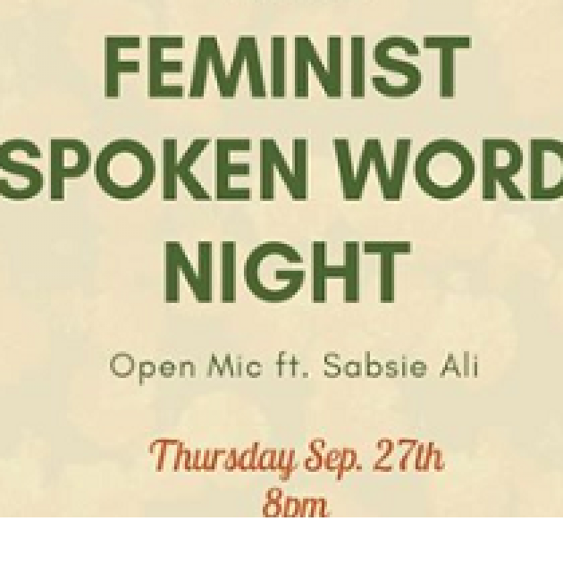 Words Feminist Spoken word night