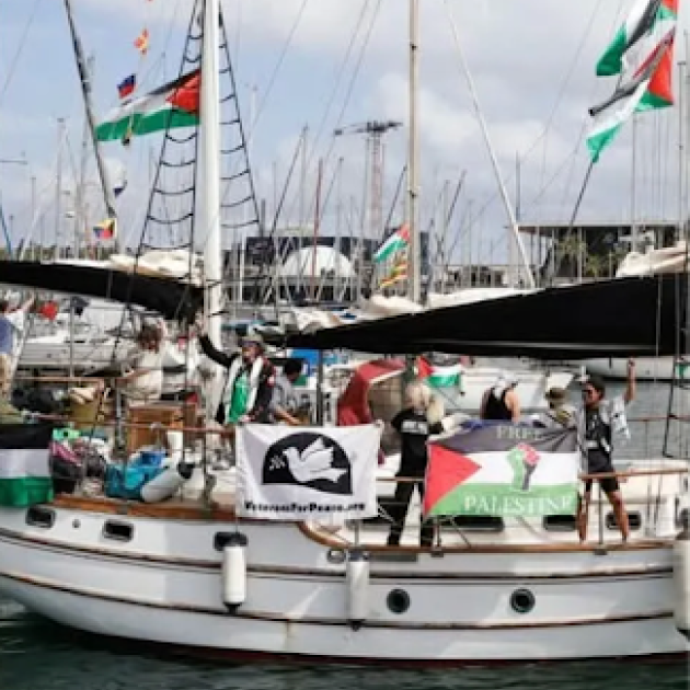 Boats in flotilla