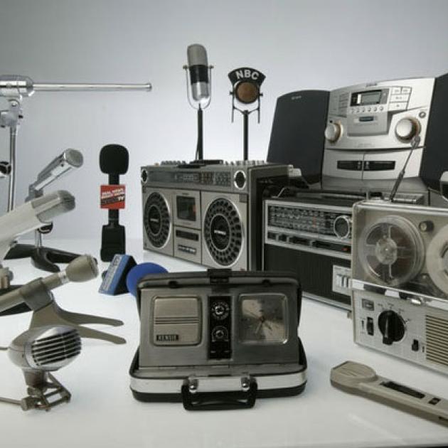 Old recording equipment