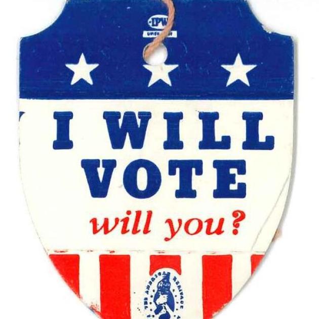 I will vote button