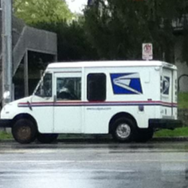Mail truck