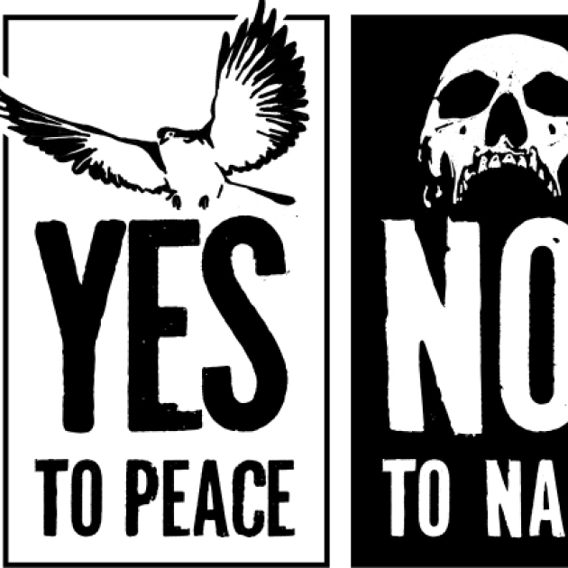 Yes to peace - No to war